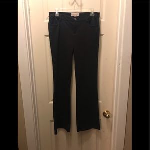 Michael kors black stretchy dress pants size 8